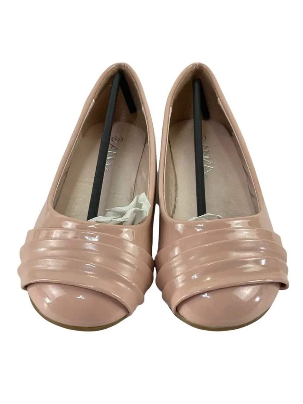 Anna Shoes Girls Size 11 Pink Patent Leather Dressy Cushioned Dory-071K New Box